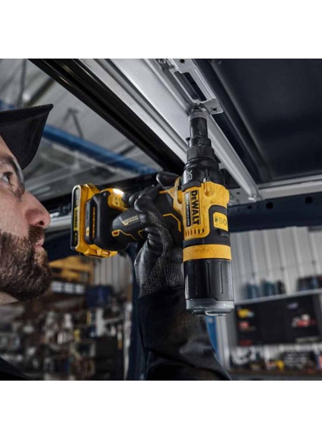 ديوالت طقم أدوات البرشمة بدون فرش ببطارية باورستاك 18 فولت XR 1.7 أمبير أسود وأصفر 8.5 x 11.2 x 22.1 سم DCF403E1T-GB - Image 5